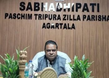 Chairman of the West Tripura District Council, Balai Goswami Passes away