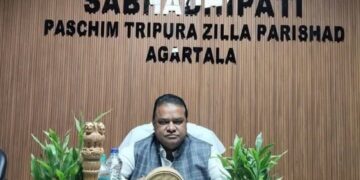 Chairman of the West Tripura District Council, Balai Goswami Passes away