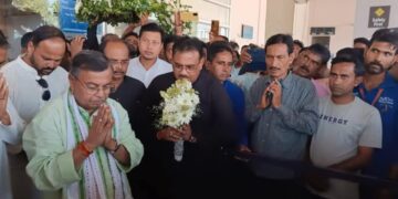 BJP leaders paid last tributes to late Balai Goswami