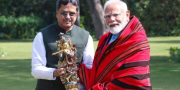 Tripura Chief Minister Prof. (Dr.) Manik Saha Meets Prime Minister Narendra Modi in New Delhi