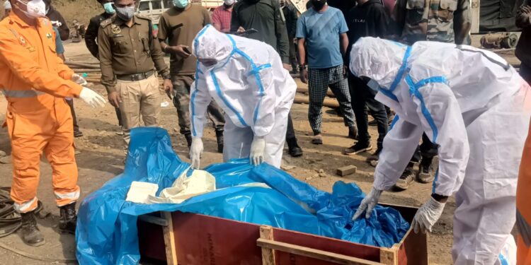 ASSAM RIFLES DEMONSTRATES EXCEPTIONAL DEDICATION AS THE 44 DAY MINE RESCUE OPERATION COMES TO AN END