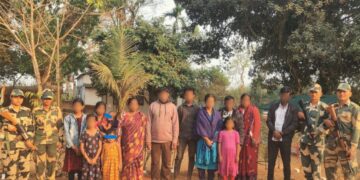 BSF Apprehends 15 Bangladeshi Citizens and 5 Indian Brokers in Joint Operations