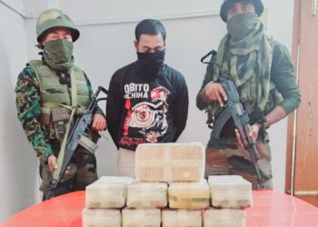 ASSAM RIFLES, CUSTOMS & DRI SEIZE YABA TABLETS WORTH ₹24 CRORE IN TRIPURA