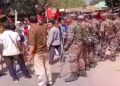 Tense situation after Political clashes in Ambassa