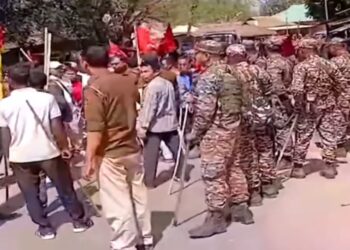 Tense situation after Political clashes in Ambassa