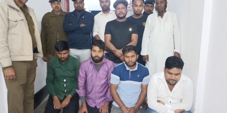 GRP arrested nine smugglers