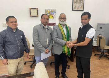 Cabinet Minister of Tripura meet AK Mishra