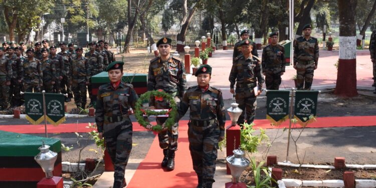 ASSAM RIFLES PAYS TRIBUTE TO  (LATE) LT COL MAHAVIR SINGH