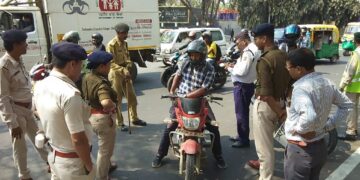 Traffic Police and West Tripura district police jointly conducts series of raid