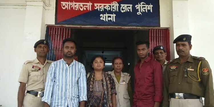 Two Bangladeshi nationals and an Indian tout arrested at Agartala Railway Station
