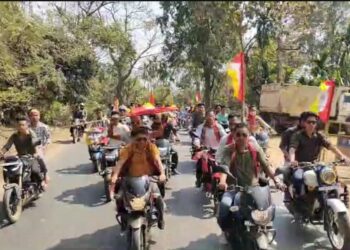 YTF organizes a massive bike rally across Tripura