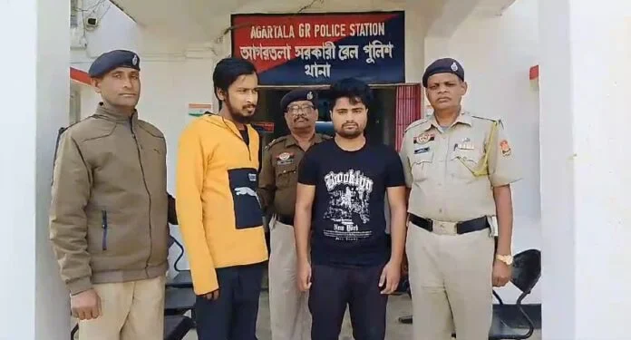 GRP arrested two touts