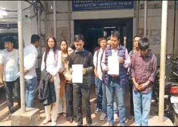 Tribal students in Tripura facing scholarship problems, submits deputation