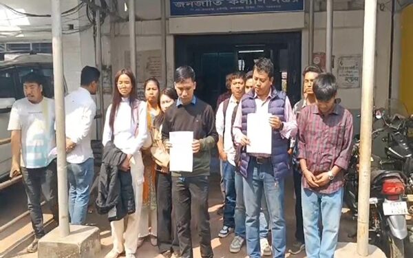 Tribal students in Tripura facing scholarship problems, submits deputation