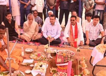 Foundation stone laid for Mata Tripura Sundari Open University