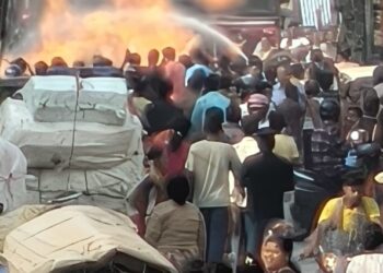 Fire Incident after gas pipeline ruptured