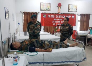ASSAM RIFLES ORGANIZES BLOOD DONATION CAMP TO CELEBRATE HOLI IN A MEANINGFUL WAY