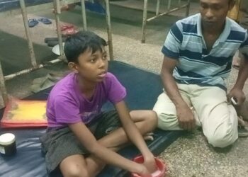 12-year-old seriously injured after a bomb exploded