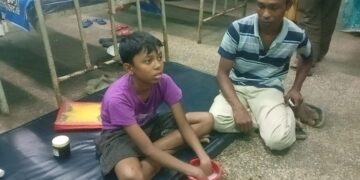 12-year-old seriously injured after a bomb exploded