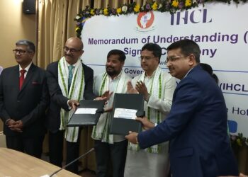 Signing of  MoU between Govt of Tripura with IHCL.