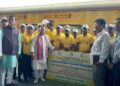 First batch of 20 farmers from Tripura left for a 10-day advanced training program