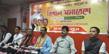 Union Health Minister JP Nadda attends massive public gathering : Rajib Bhattacharjee