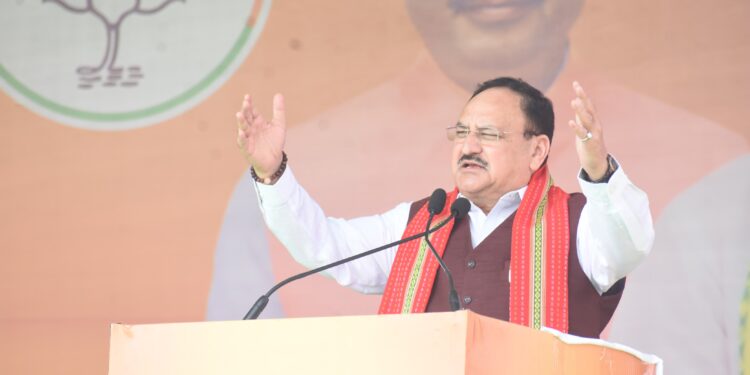 BJP National President announces Mukhyamantri Balika Samriddhi Yojana and Mukhyamantri Kanya Atmanirbhar Yojana