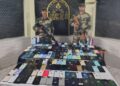 Seizure of 187 second hand mobiles, worth appx ₹ 42 lacs from Matingar, Sonamura
