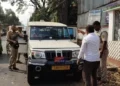 District Congress President  alleged attack under police security