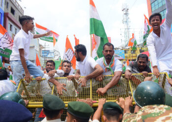 Protests Across Tripura as Part of ‘Save the Constitution Campaign’