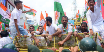 Protests Across Tripura as Part of ‘Save the Constitution Campaign’