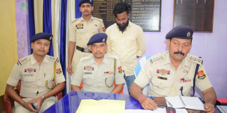 Agartala West Police detain one and seizes large quantity of Yaba tablets from his possesion