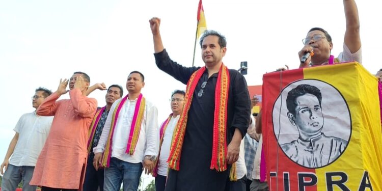 Pradyot Reaffirms Commitment to Tiprasa Rights, Urges Accountability in Governance