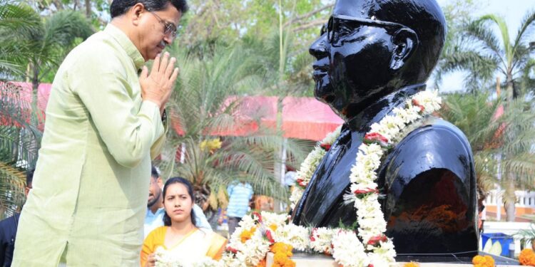 135th birth anniversary of Dr Bhimrao Ramji Ambedkar celebrates