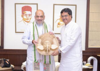 Chief Minister meet Union Home Minister Amit Shah and Union Health Minister JP Nadda