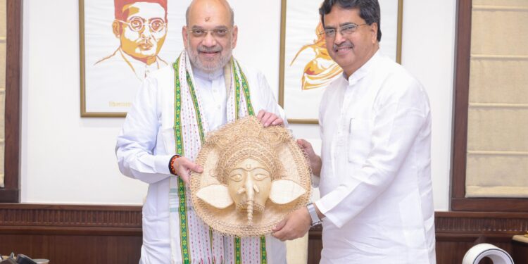 Chief Minister meet Union Home Minister Amit Shah and Union Health Minister JP Nadda