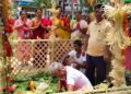 Garia Puja observes