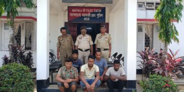 Cannabis Seizure and Cross-Border Arrests at Agartala Railway Station