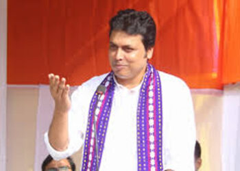 MP Biplab Deb urges Jyotiraditya M. Scindia to allocate unutilized funds from various projects for the development of northeastern states