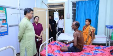 CM Visits PHC, TUDA, Jal Board, and Smart City Offices