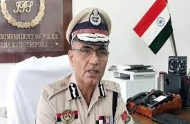 DGP Anurag Dhankar Chairs High-Level Meeting in Unakoti to Tackle Law and Order and Drug Menace