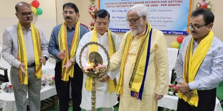Tripura Government Launches Help Desk to Streamline Pension Assistance for Cancer Patient