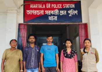 Three persons, including a Bangladeshi woman infiltrator detain