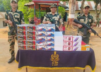 BSF  SEIZES CONTRABANDS WORTH 3 CRORE