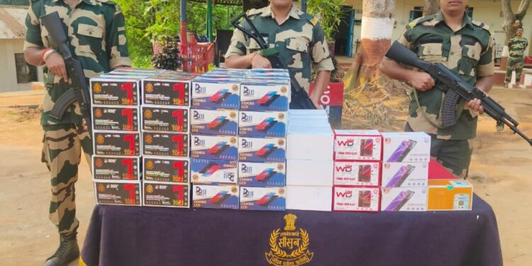 BSF  SEIZES CONTRABANDS WORTH 3 CRORE