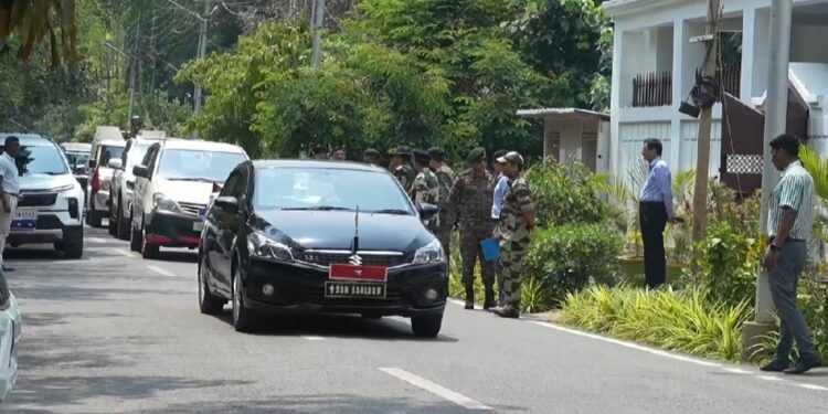 High-Level Meeting on Border Security Held in Tripura