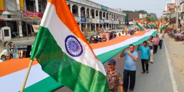 Tripura Pradesh Congress Holds ‘Jai Hind Yatra’ in Agartala