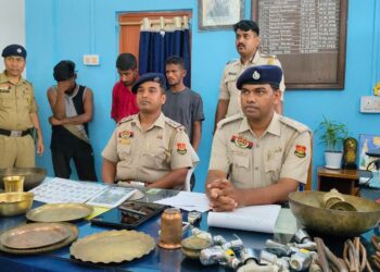 High-Security Breach: Thieves Loot Senior IAS Officer’s Agartala Quarter; 3 Arrested, Valuables Recovered