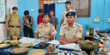 High-Security Breach: Thieves Loot Senior IAS Officer’s Agartala Quarter; 3 Arrested, Valuables Recovered