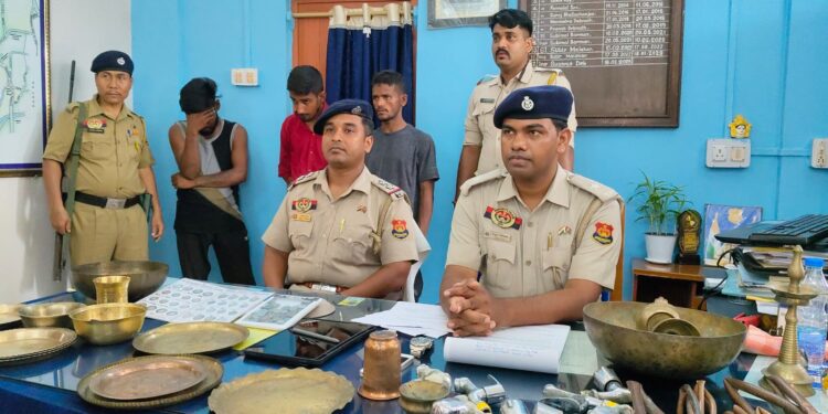 High-Security Breach: Thieves Loot Senior IAS Officer’s Agartala Quarter; 3 Arrested, Valuables Recovered